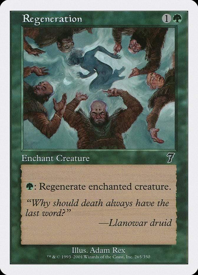 Magic: The Gathering MTG Single Regeneration [Seventh Edition]
