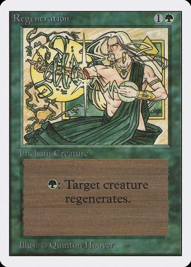 Magic: The Gathering MTG Single Regeneration [Unlimited Edition]