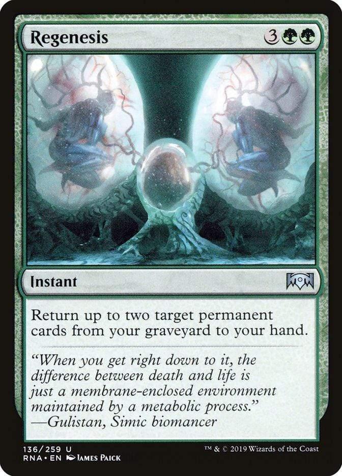 Magic: The Gathering MTG Single Regenesis [Ravnica Allegiance]