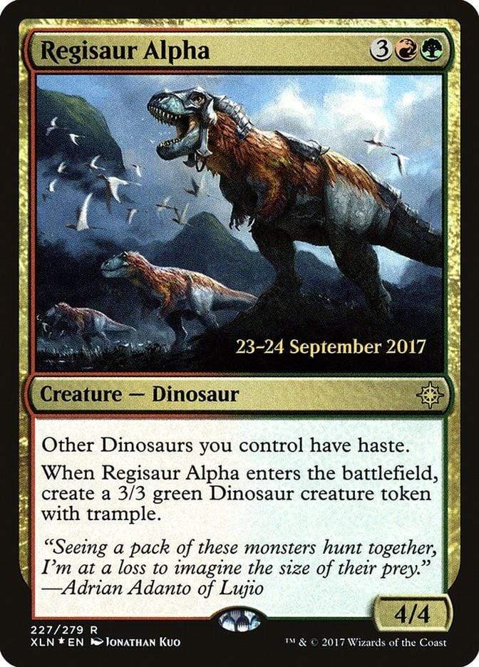 Magic: The Gathering MTG Single Regisaur Alpha  [Ixalan Prerelease Promos]