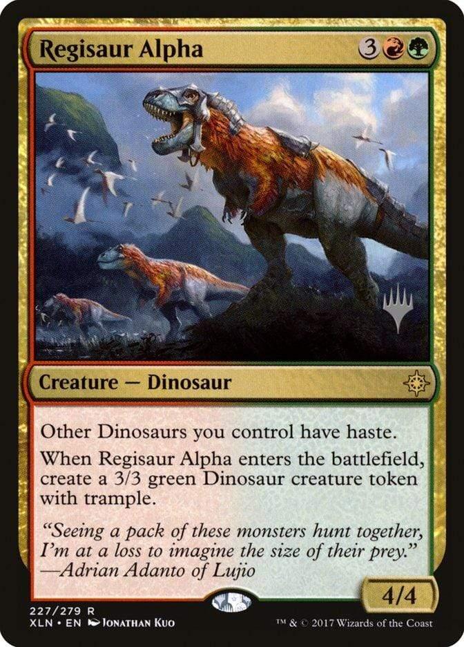 Magic: The Gathering MTG Single Regisaur Alpha (Promo Pack) [Ixalan Promos]
