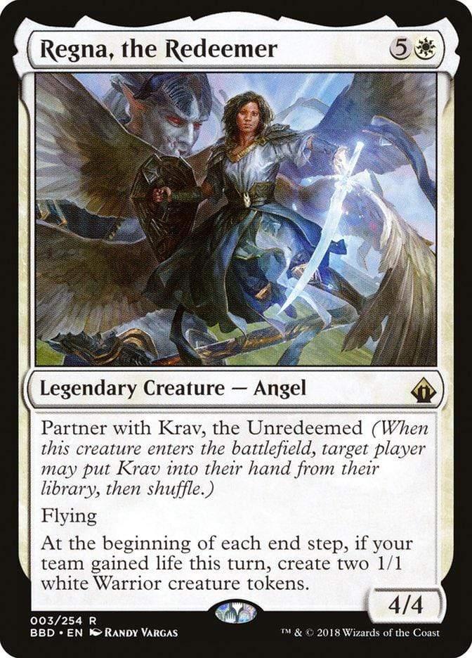 Magic: The Gathering MTG Single Regna, the Redeemer [Battlebond]