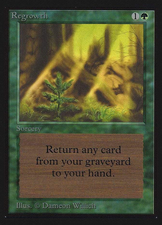 Magic: The Gathering MTG Single Regrowth [International Collectors’ Edition]