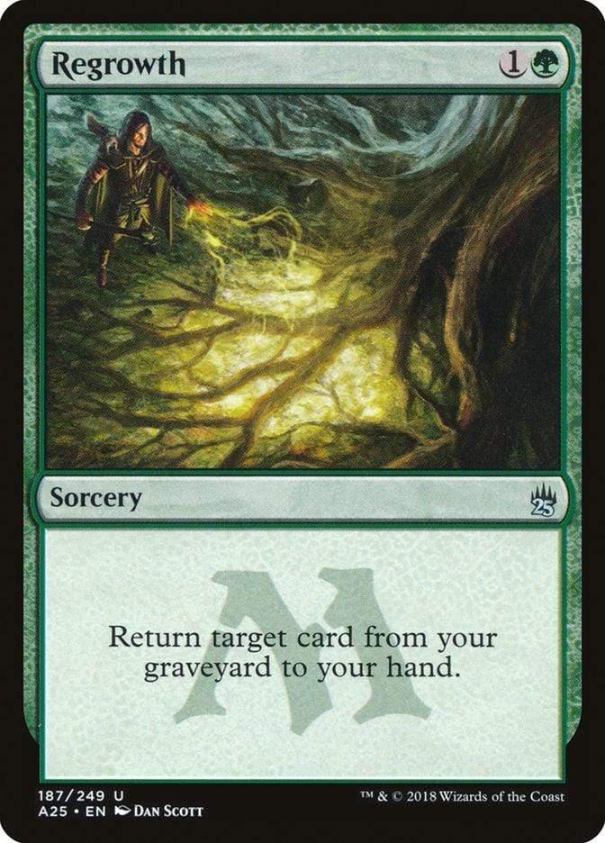 Magic: The Gathering MTG Single Regrowth [Masters 25]