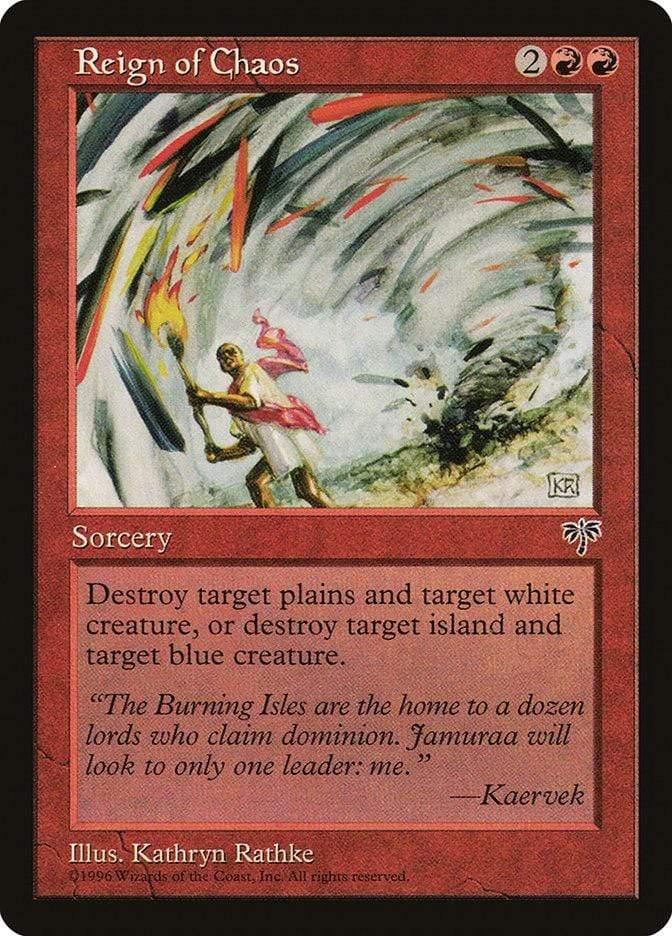 Magic: The Gathering MTG Single Reign of Chaos [Mirage]