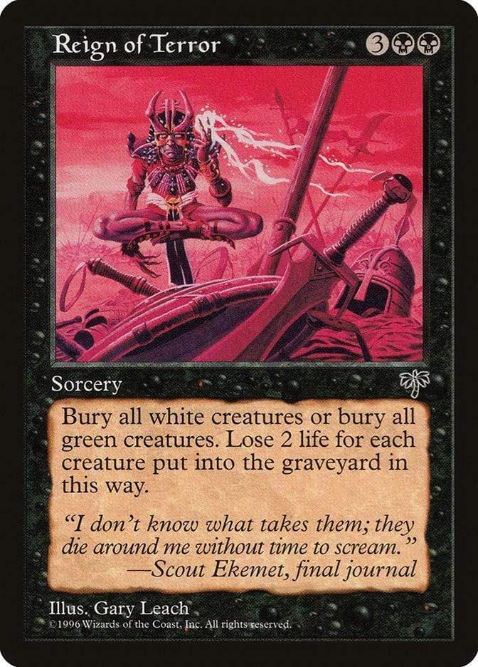 Magic: The Gathering MTG Single Reign of Terror [Mirage]