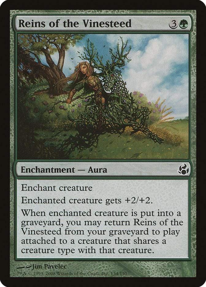 Magic: The Gathering MTG Single Reins of the Vinesteed [Morningtide]