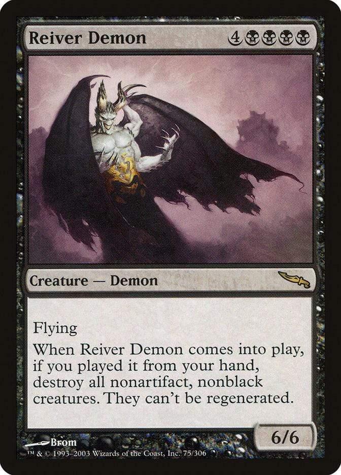 Magic: The Gathering MTG Single Reiver Demon [Mirrodin]