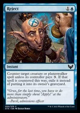 Magic: The Gathering MTG Single Reject [Strixhaven: School of Mages]