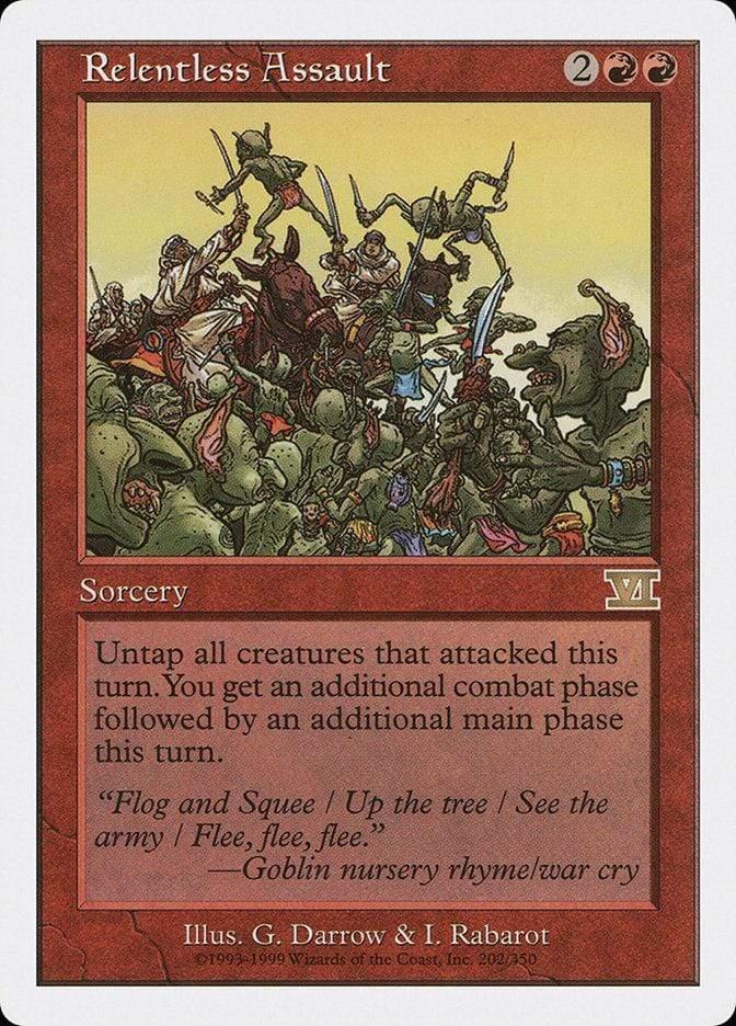 Magic: The Gathering MTG Single Relentless Assault [Classic Sixth Edition]