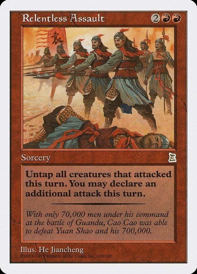 Magic: The Gathering MTG Single Relentless Assault [Portal Three Kingdoms]