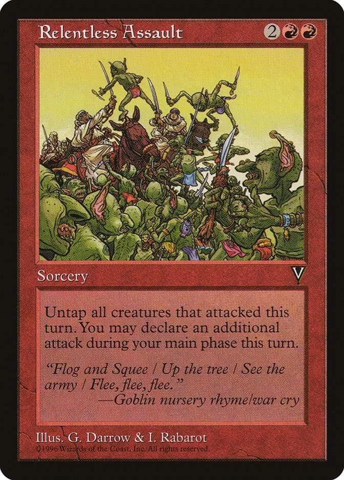 Magic: The Gathering MTG Single Relentless Assault [Visions]