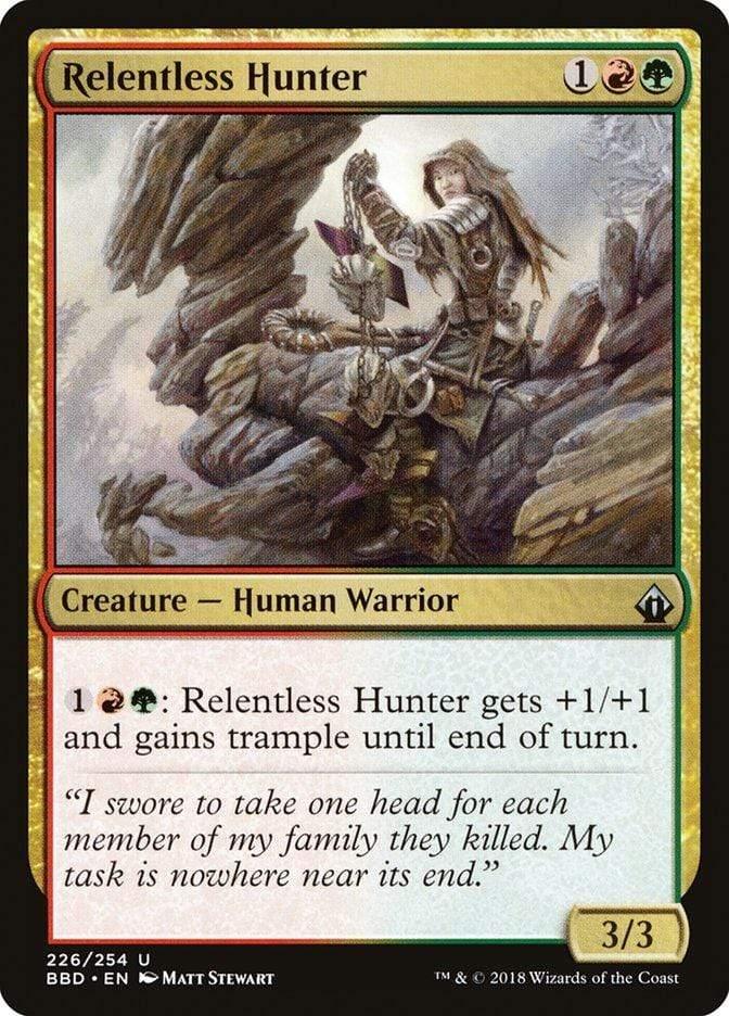 Magic: The Gathering MTG Single Relentless Hunter [Battlebond]