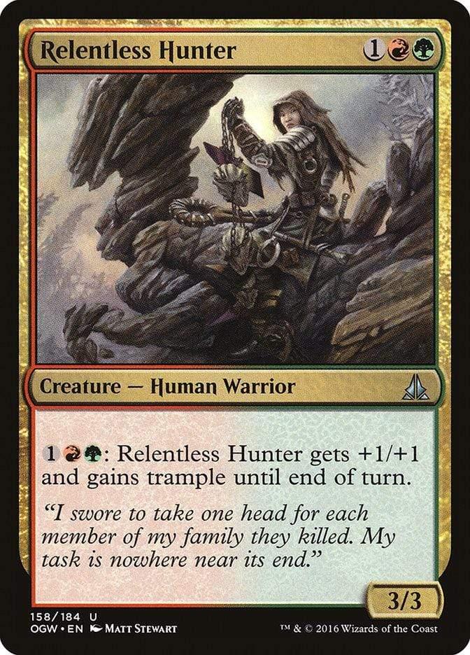 Magic: The Gathering MTG Single Relentless Hunter [Oath of the Gatewatch]