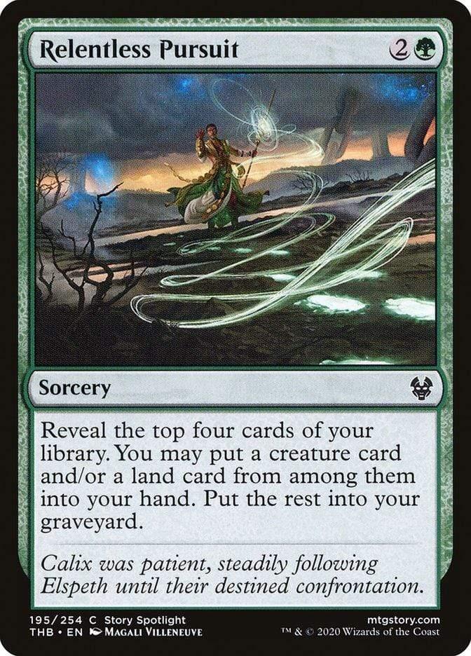 Magic: The Gathering MTG Single Relentless Pursuit [Theros Beyond Death]