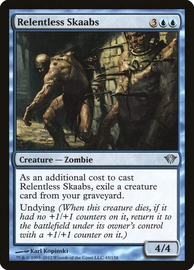 Magic: The Gathering MTG Single Relentless Skaabs [Dark Ascension]