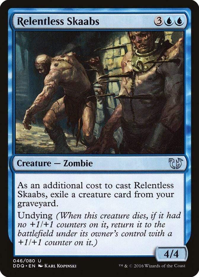 Magic: The Gathering MTG Single Relentless Skaabs [Duel Decks: Blessed vs. Cursed]