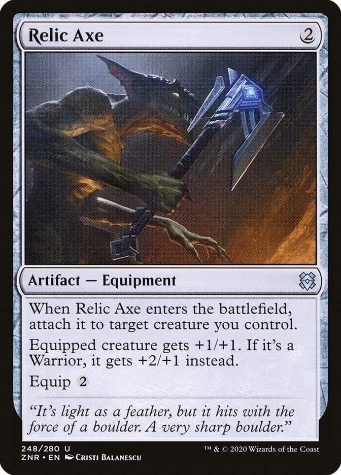 Magic: The Gathering MTG Single Relic Axe [Zendikar Rising]