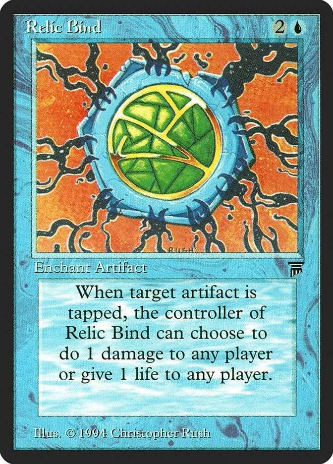 Magic: The Gathering MTG Single Relic Bind [Legends]