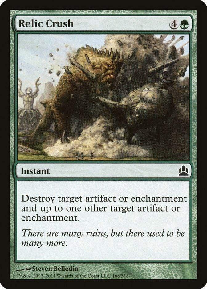 Magic: The Gathering MTG Single Relic Crush [Commander 2011]