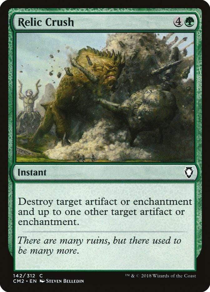 Magic: The Gathering MTG Single Relic Crush [Commander Anthology Volume II]