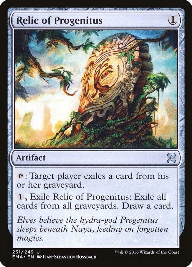 Magic: The Gathering MTG Single Relic of Progenitus [Eternal Masters]