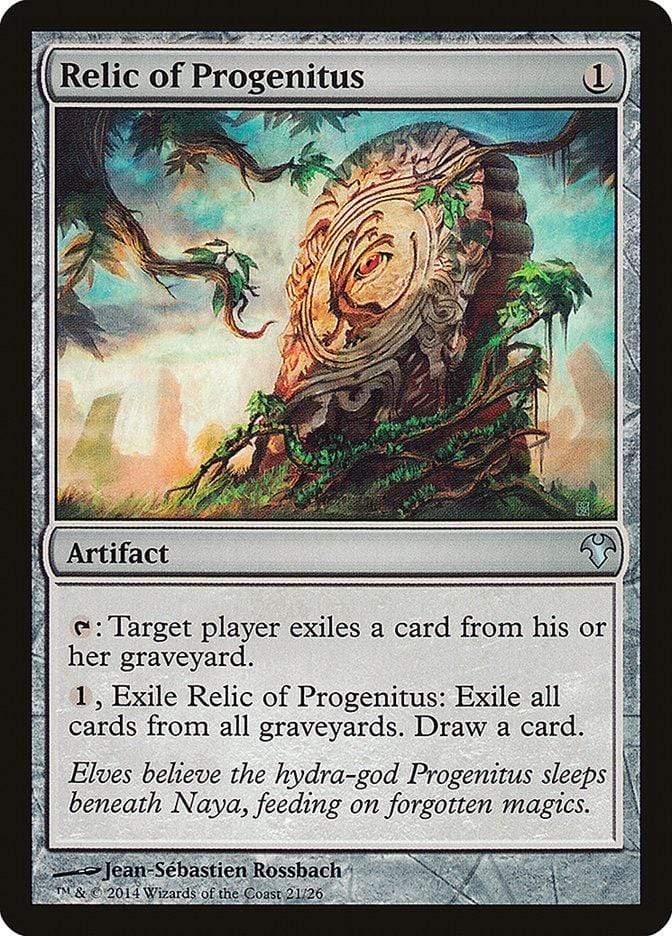 Magic: The Gathering MTG Single Relic of Progenitus [Modern Event Deck 2014]