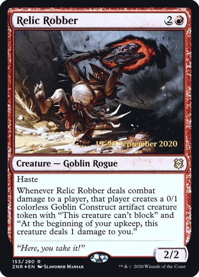 Magic: The Gathering MTG Single Relic Robber [Zendikar Rising Prerelease Promos]