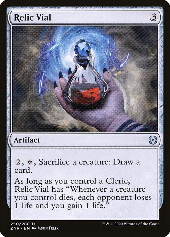 Magic: The Gathering MTG Single Relic Vial [Zendikar Rising]