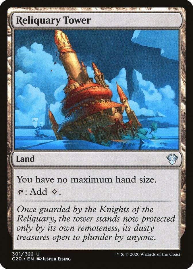 Magic: The Gathering MTG Single Reliquary Tower [Commander 2020]