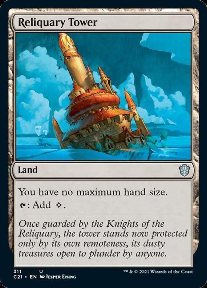 Magic: The Gathering MTG Single Reliquary Tower [Commander 2021]