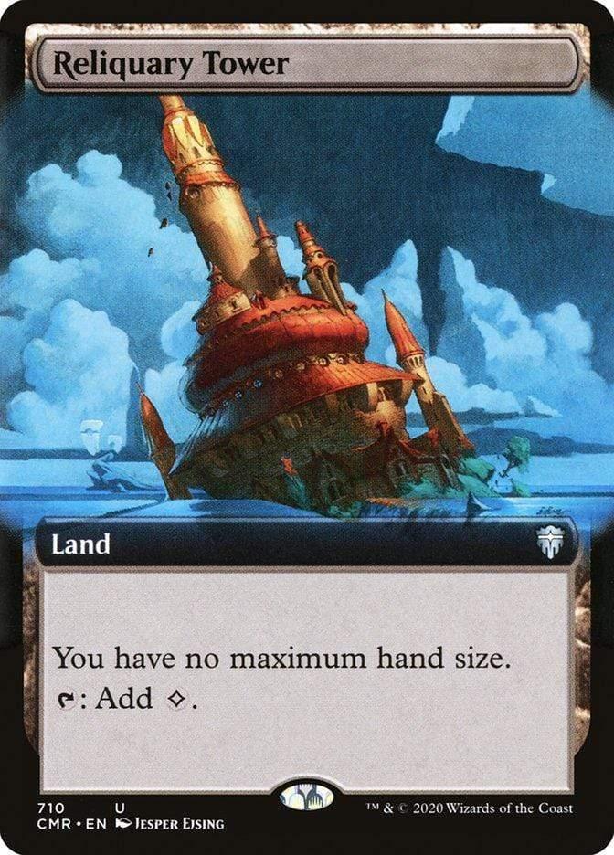 Magic: The Gathering MTG Single Reliquary Tower (Extended) [Commander Legends Extended]