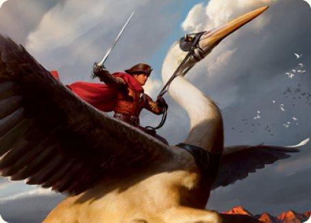 Magic: The Gathering MTG Single Rem Karolus, Stalwart Slayer Art Card [Innistrad: Midnight Hunt Art Series]