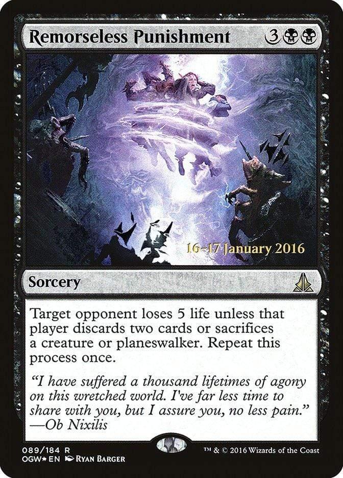 Magic: The Gathering MTG Single Remorseless Punishment [Oath of the Gatewatch Prerelease Promos]
