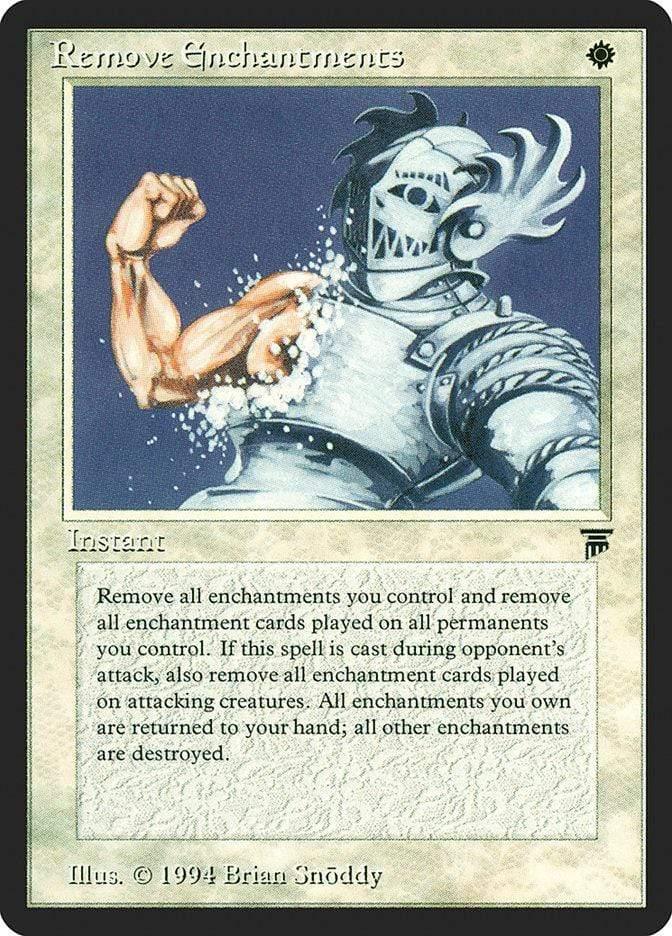 Magic: The Gathering MTG Single Remove Enchantments [Legends]
