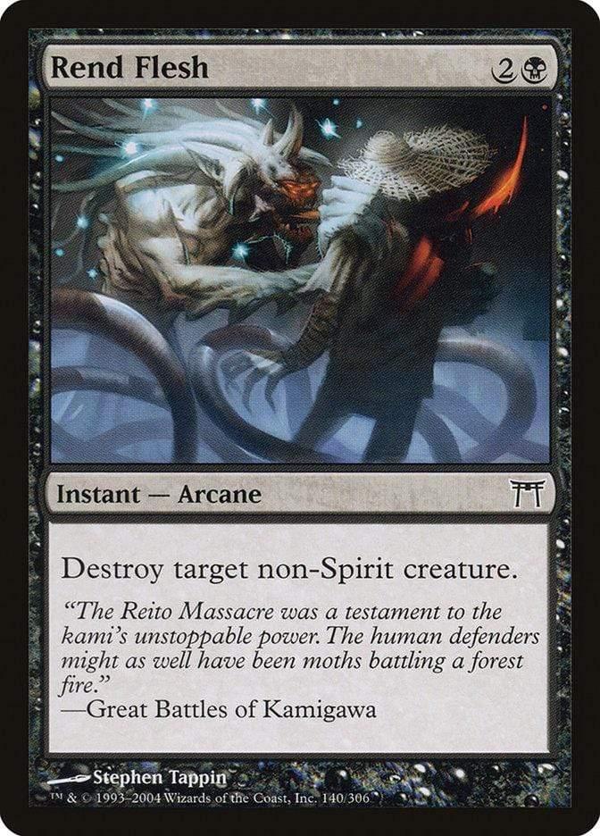 Magic: The Gathering MTG Single Rend Flesh [Champions of Kamigawa]