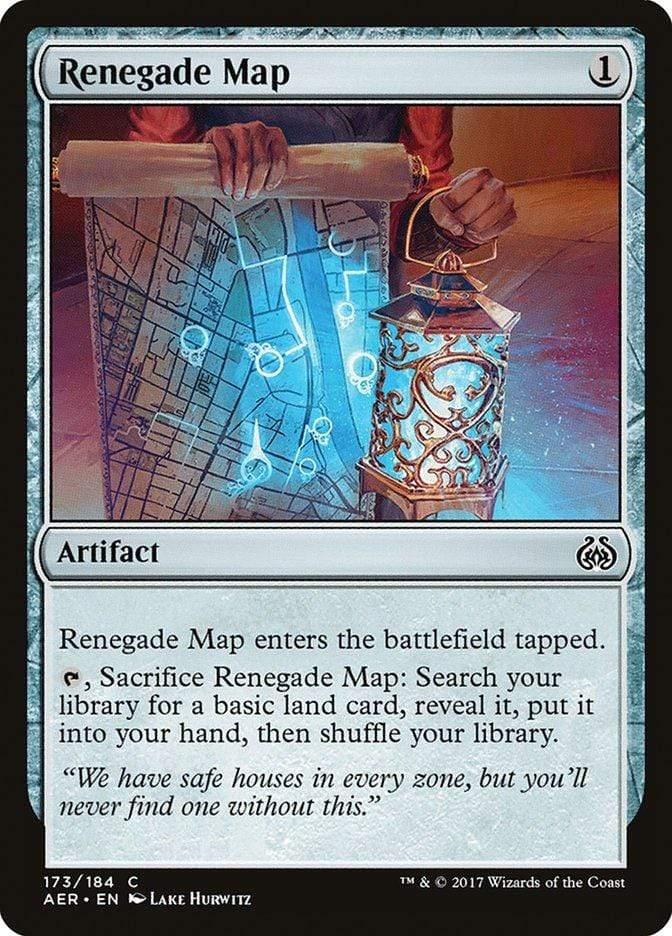 Magic: The Gathering MTG Single Renegade Map [Aether Revolt]