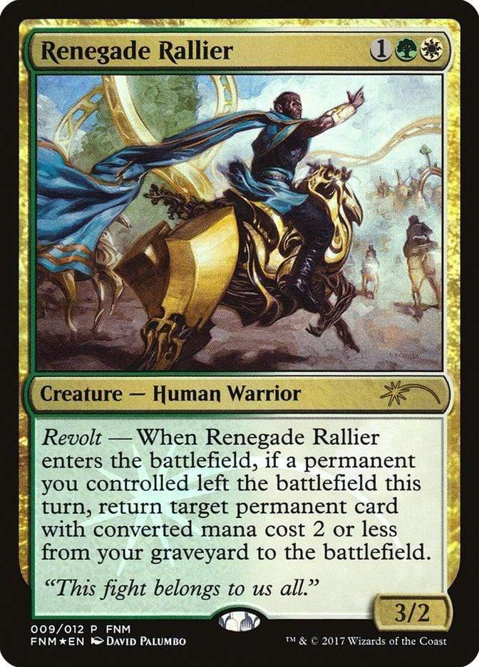 Magic: The Gathering MTG Single Renegade Rallier [Friday Night Magic 2017]