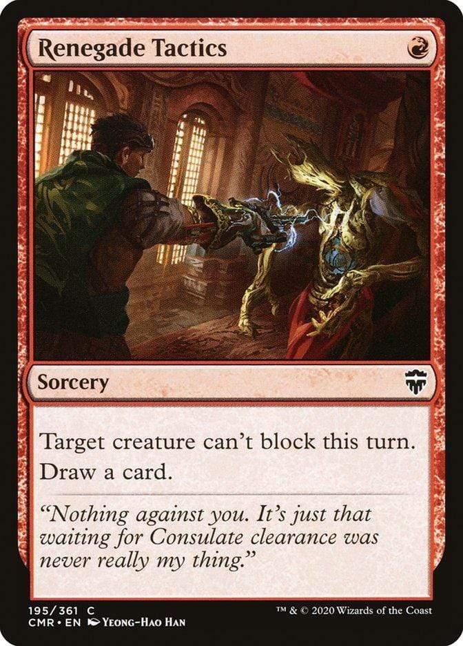 Magic: The Gathering MTG Single Renegade Tactics [Commander Legends]