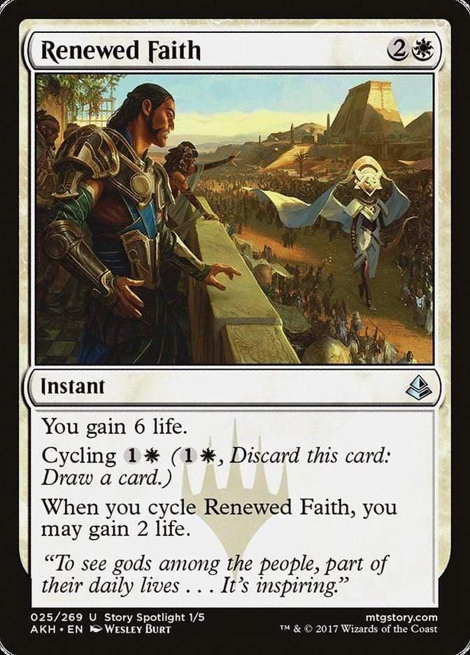 Magic: The Gathering MTG Single Renewed Faith [Amonkhet]