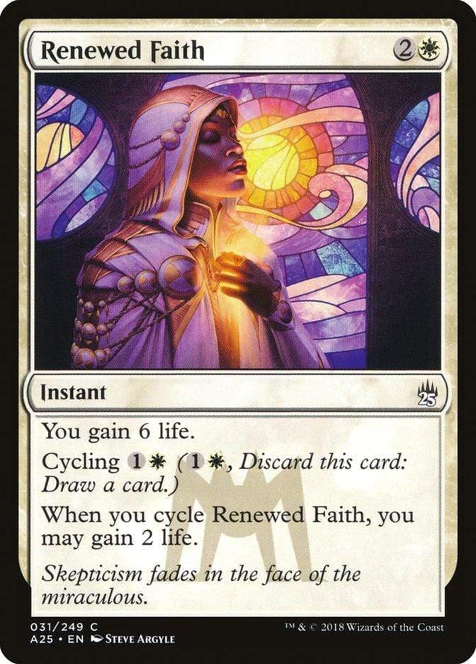 Magic: The Gathering MTG Single Renewed Faith [Masters 25]