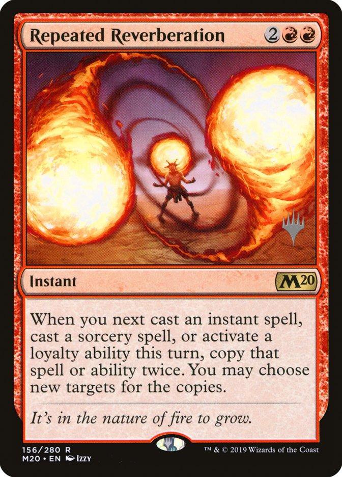 Magic: The Gathering MTG Single Repeated Reverberation (Promo Pack) [Core Set 2020 Promos]
