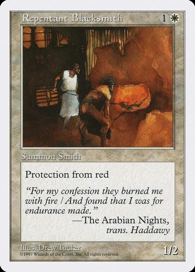 Magic: The Gathering MTG Single Repentant Blacksmith [Fifth Edition]