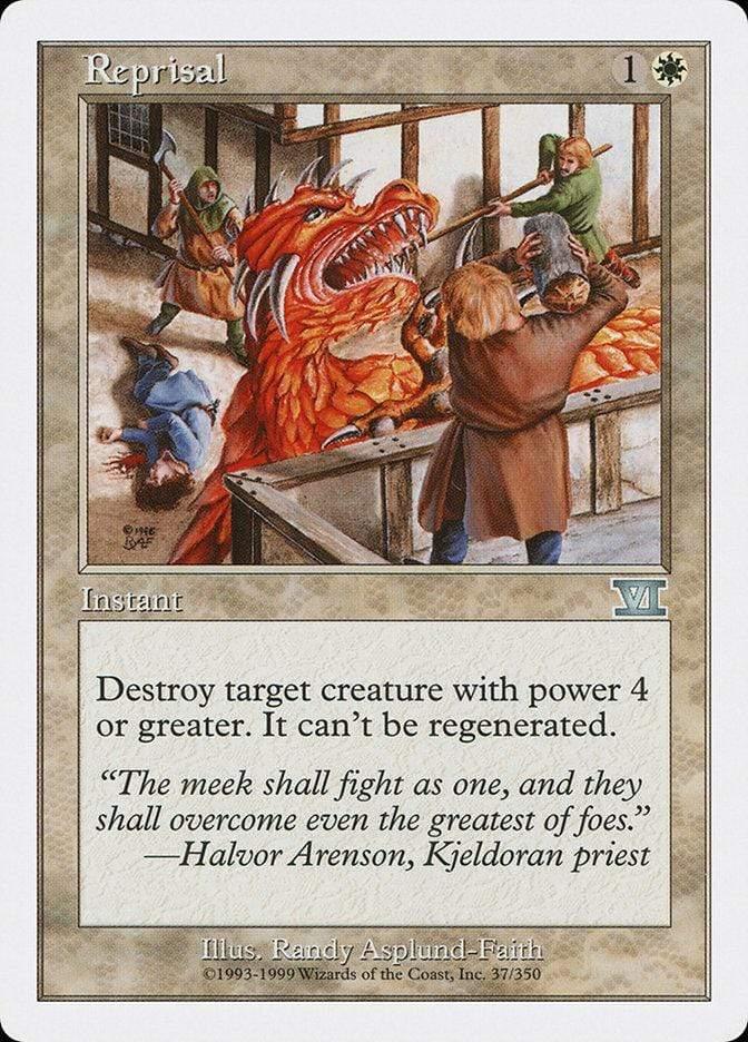 Magic: The Gathering MTG Single Reprisal [Classic Sixth Edition]
