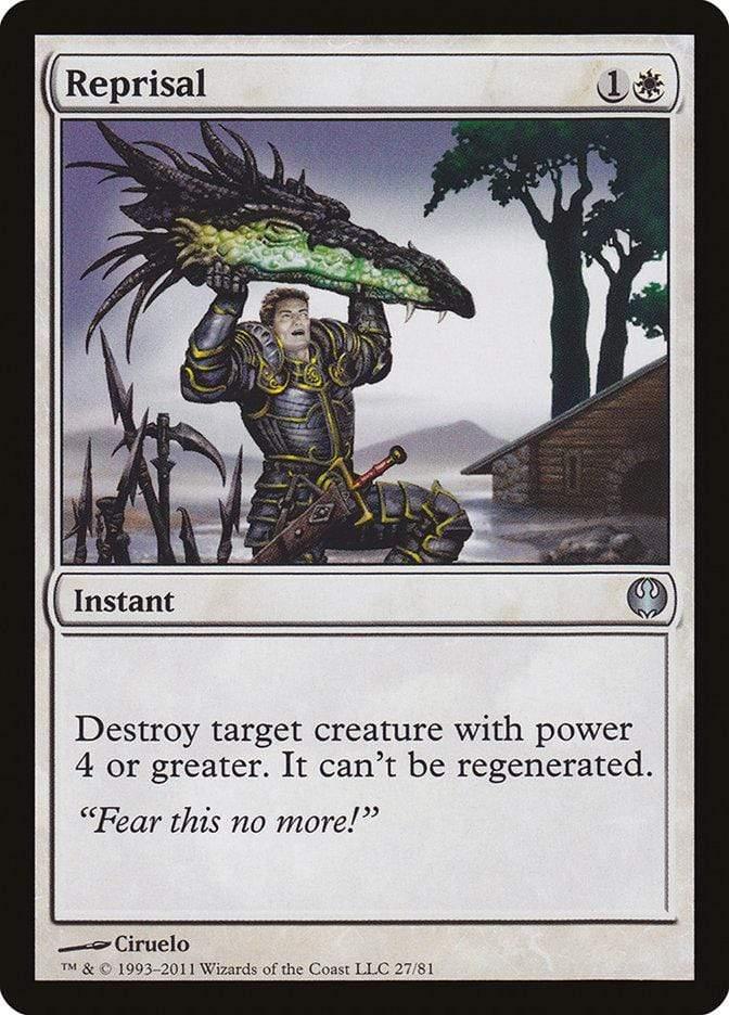 Magic: The Gathering MTG Single Reprisal [Duel Decks: Knights vs. Dragons]