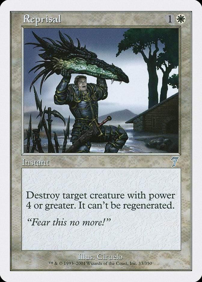 Magic: The Gathering MTG Single Reprisal [Seventh Edition]