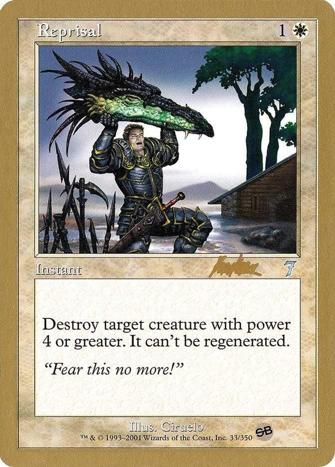 Magic: The Gathering MTG Single Reprisal [World Championship Decks 2002]