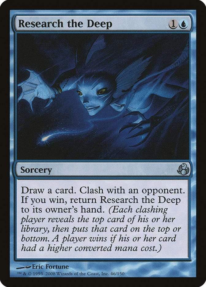 Magic: The Gathering MTG Single Research the Deep [Morningtide]