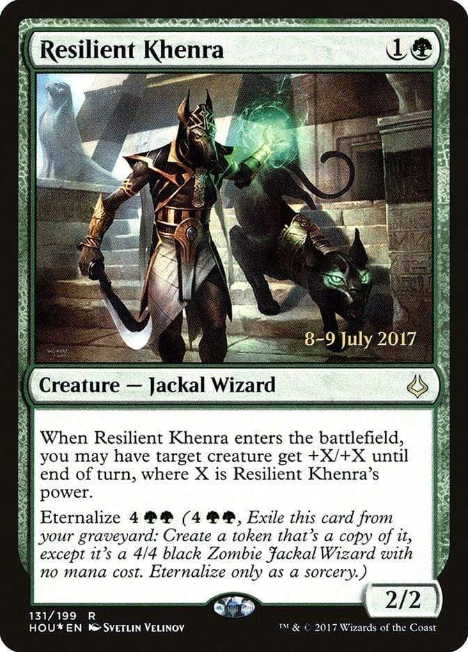 Magic: The Gathering MTG Single Resilient Khenra  [Hour of Devastation Prerelease Promos]