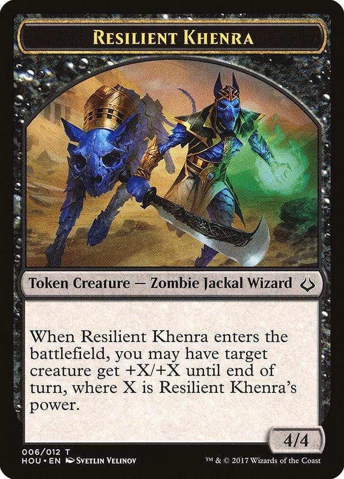 Magic: The Gathering MTG Single Resilient Khenra [Hour of Devastation Tokens]